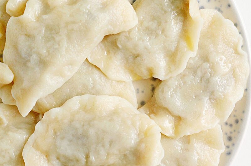 Pierogi z soczewicą i grzybami