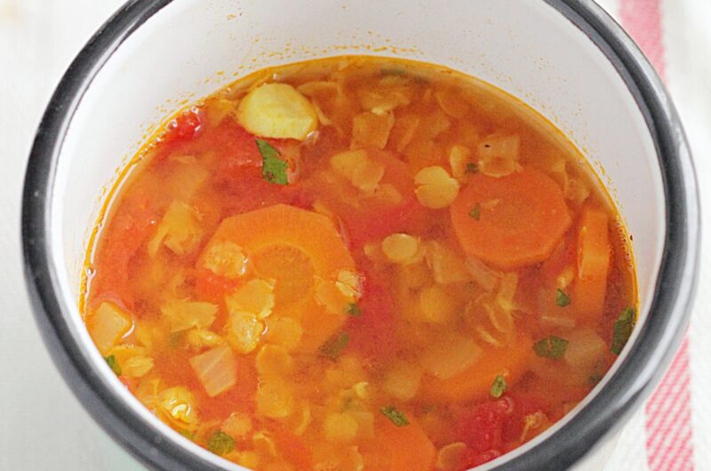 Zupa z czerwoną soczewicą #1