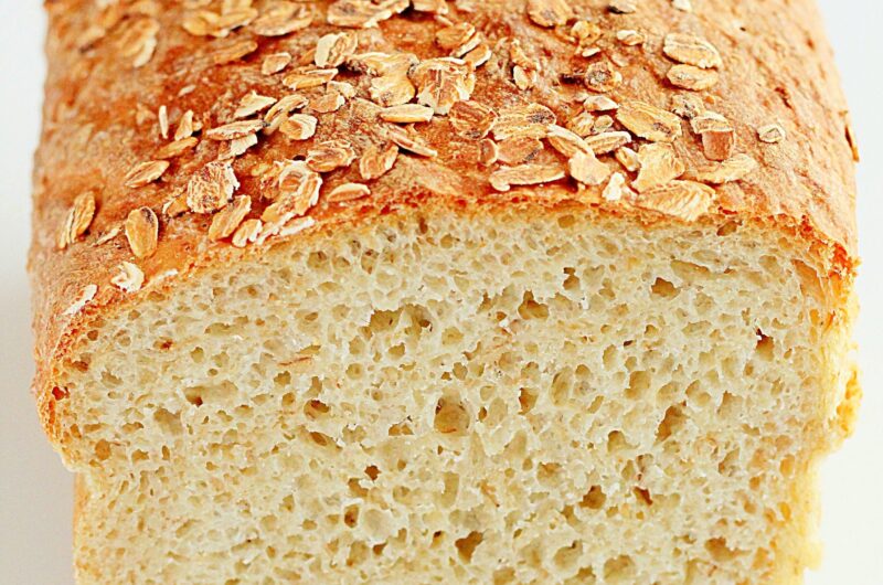 Chleb z płatkami owsianymi