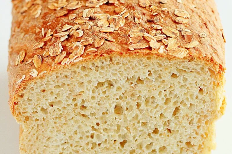 Chleb z płatkami owsianymi