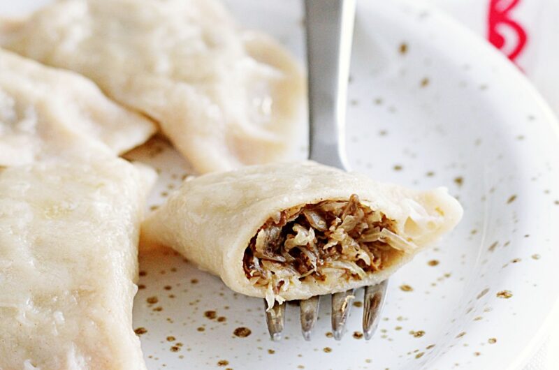 Pierogi z kapustą i grzybami