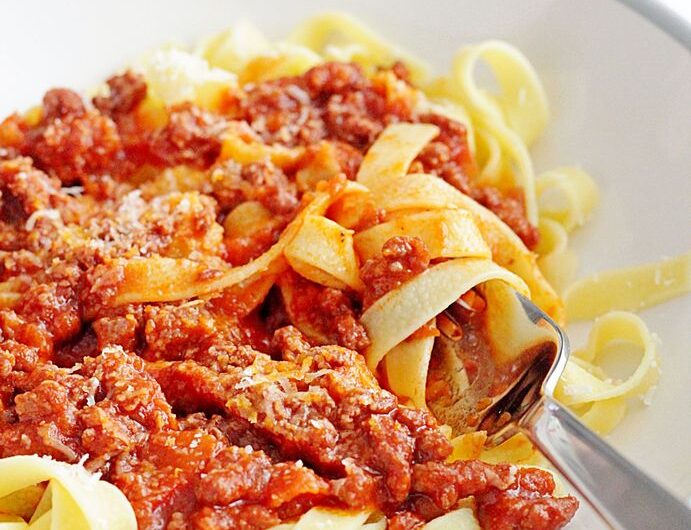 Tagliatelle al ragu