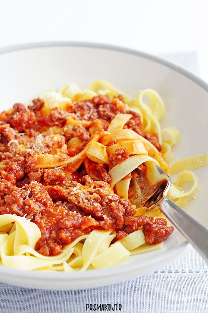 Tagliatelle al ragu