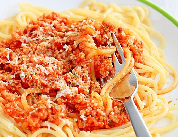 Ekspresowe spaghetti bolognese