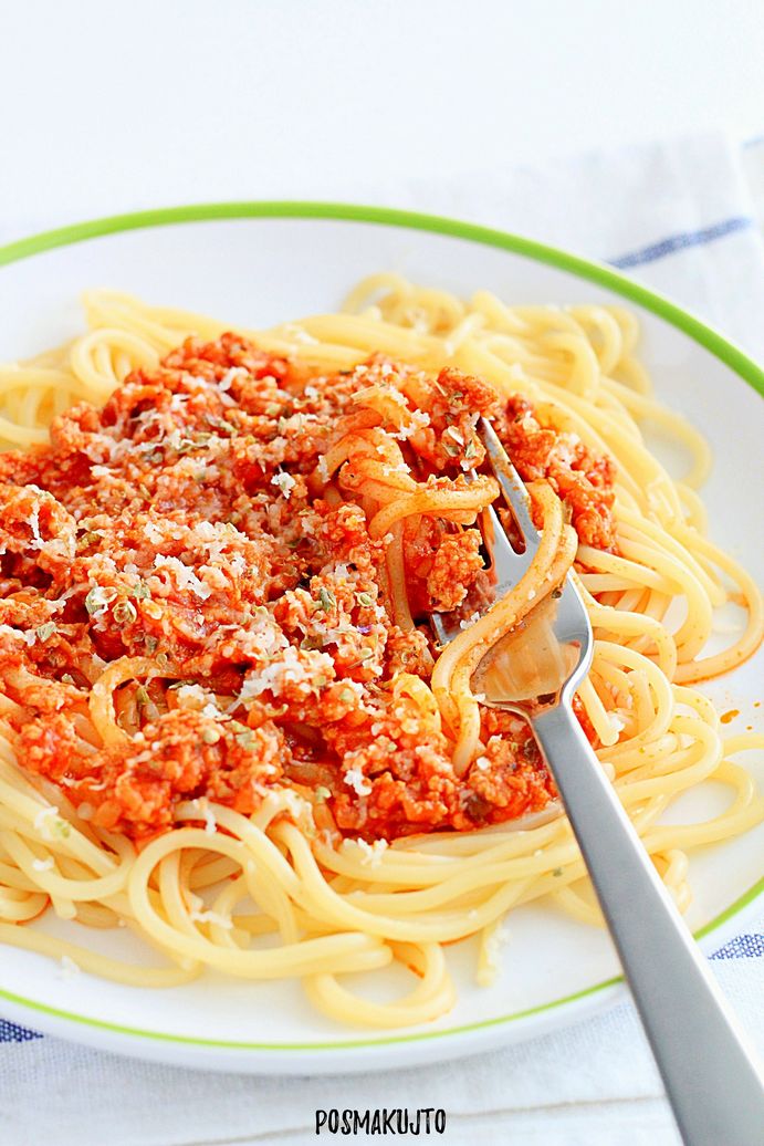 Ekspresowe spaghetti bolognese