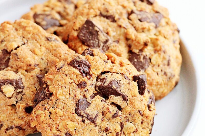 Pełnoziarniste ciasteczka z czekoladą