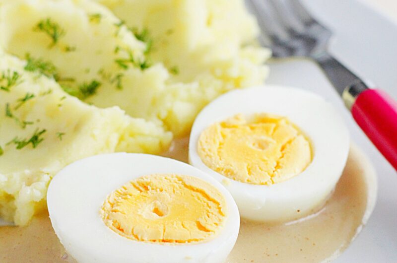 Jajka w sosie musztardowym