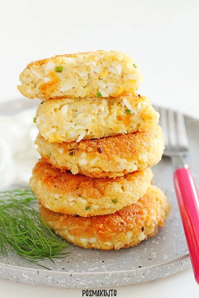 Kotlety jajeczne z kaszą jaglaną