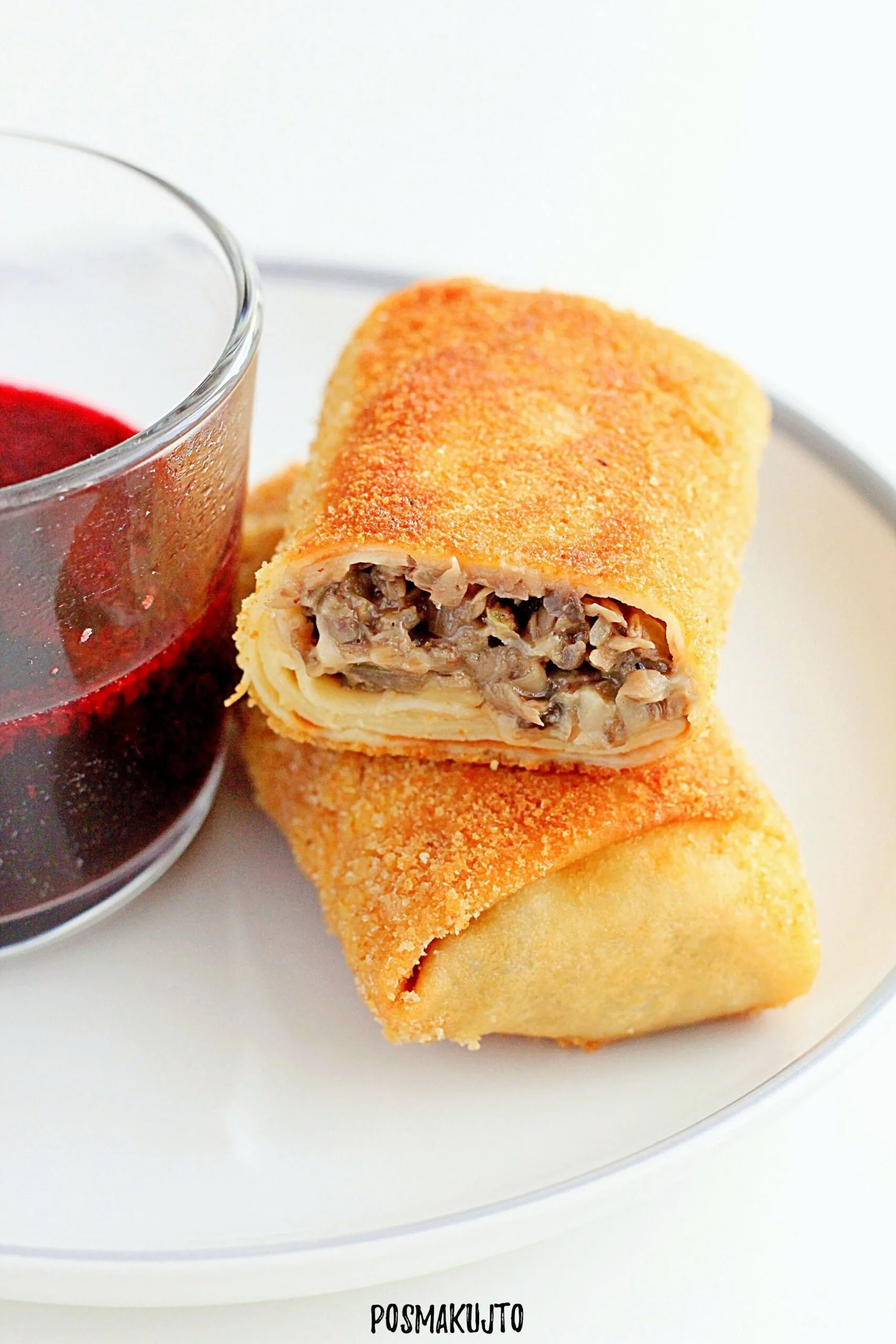 Krokiety z pieczarkami i serem