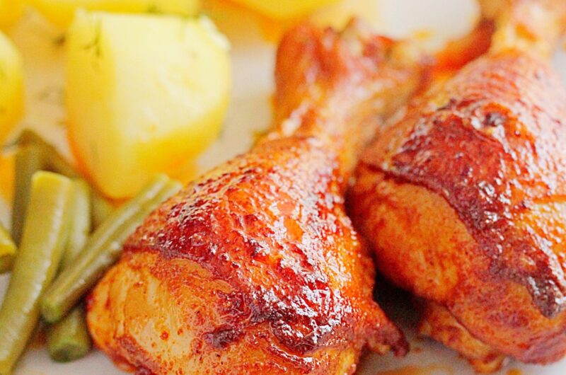 Pieczone pałki z kurczaka – prosty przepis.