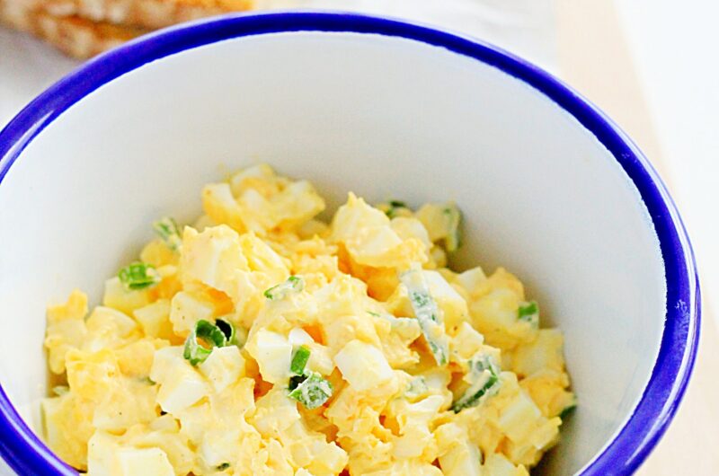 Pasta jajeczna ze szczypiorkiem