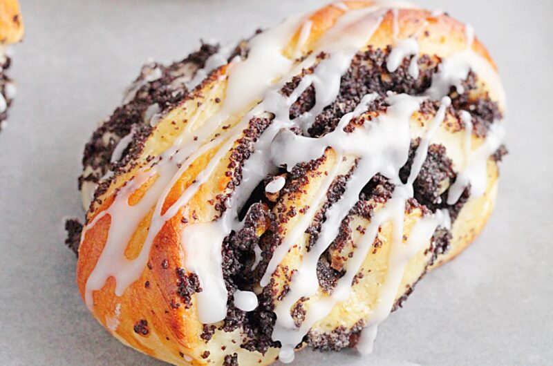 Drożdżówki z makiem