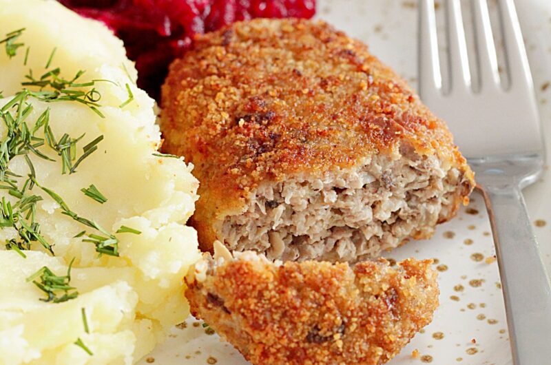 Kotlety mielone z pieczarkami