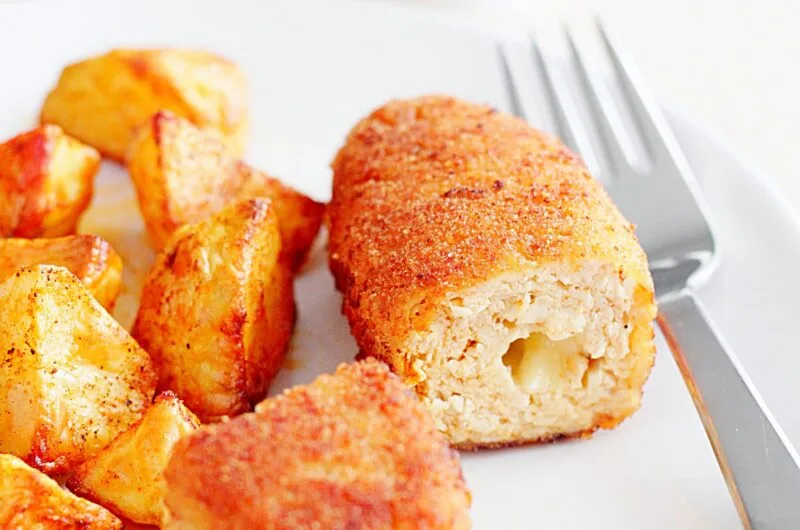 Roladki z mielonego fileta z kurczaka