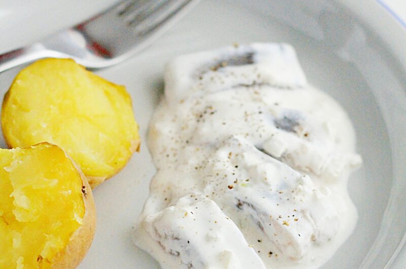 Śledzie w śmietanie