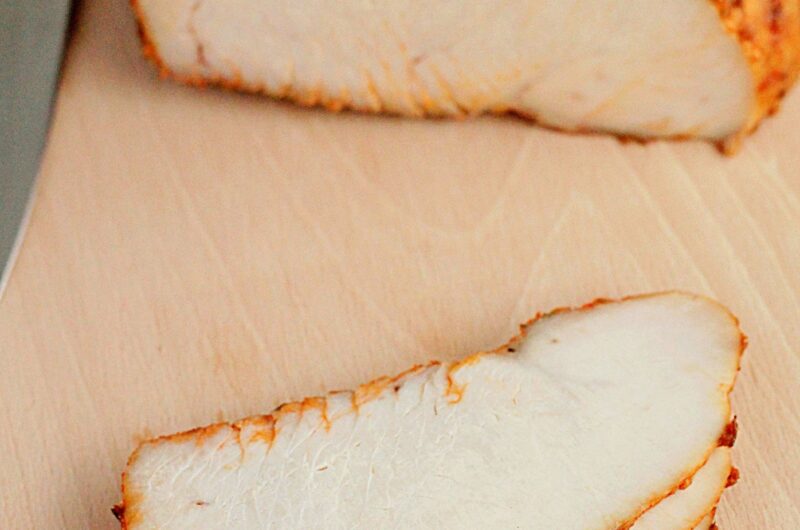 Pieczona pierś z indyka na kanapki