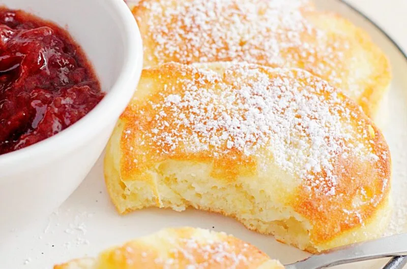 Racuchy z jabłkami na kefirze