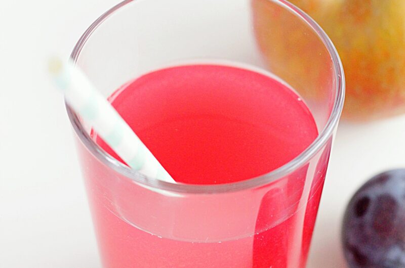 Kompot jabłkowo-śliwkowy