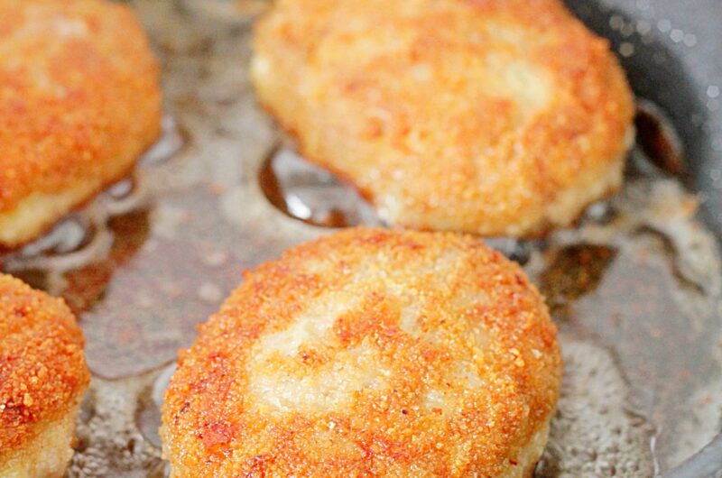 Kotlety mielone z serem cheddar