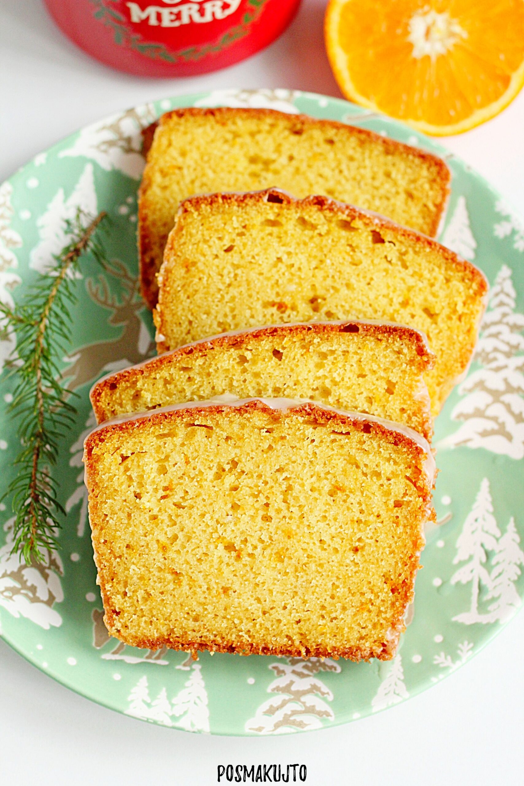 Proste ciasto pomarańczowe