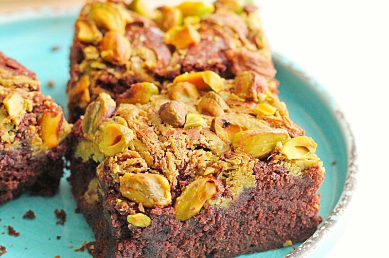 Brownie z pistacjami