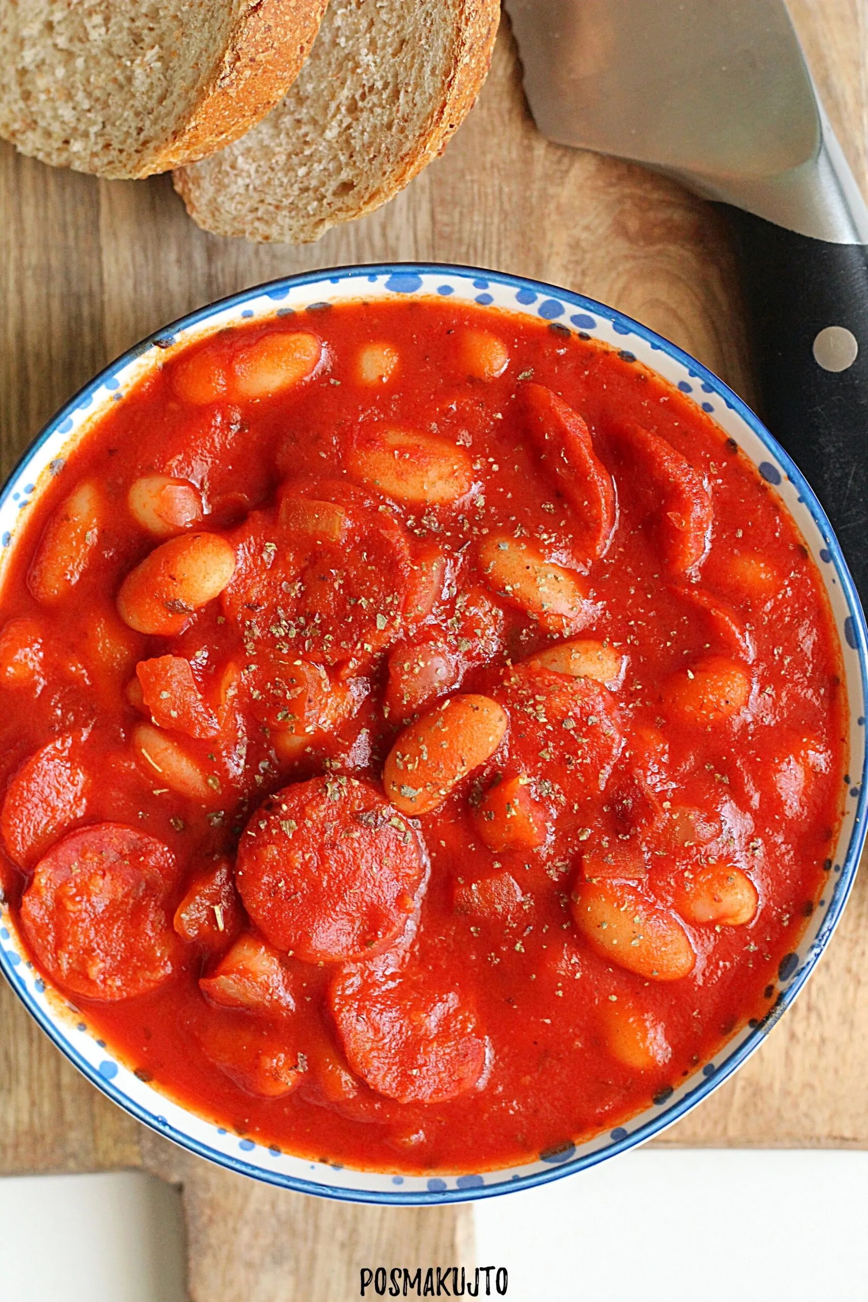 Ekspresowa fasolka po bretońsku z chorizo