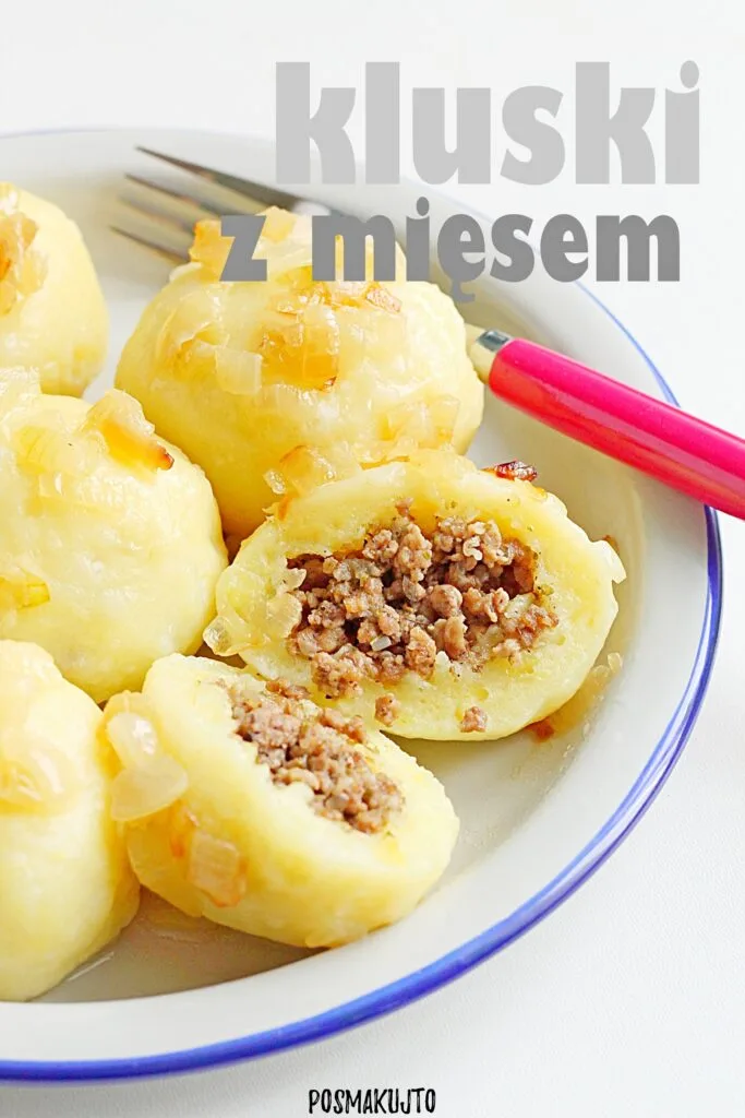 kluski ziemniaczane z miesem