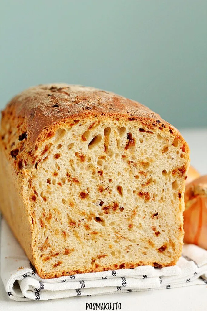 chleb z prazona cebula